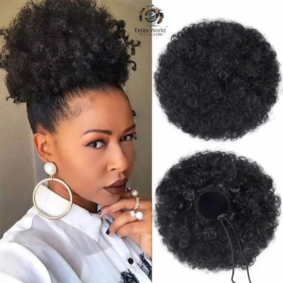 Afro Puff Drawstring Ponytail