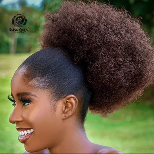 Afro Puff Drawstring Ponytail
