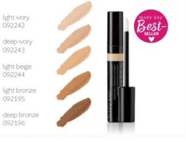 Long- lasting lightweight formula conceals and camouflage with creamy, crease proof coverage.