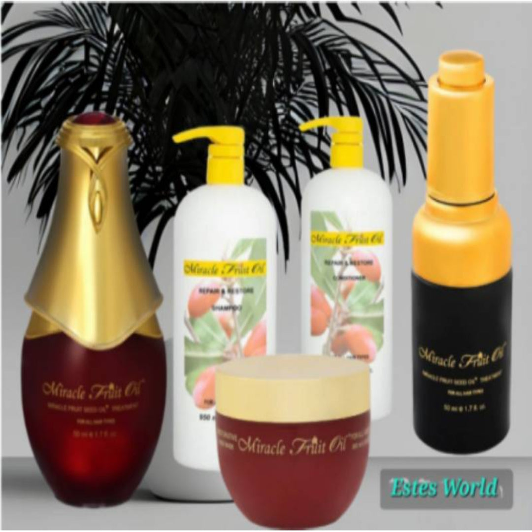 Super Ultimate Miracle Repair & Growth Bundle: With 32oz Shampoo & Conditioner