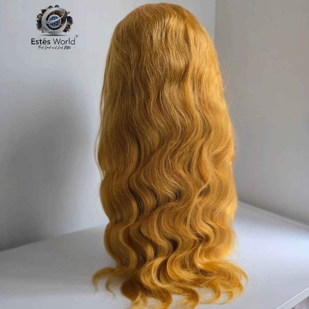 HD Lace Wig- Transparent 100% Human Hair Wig, 