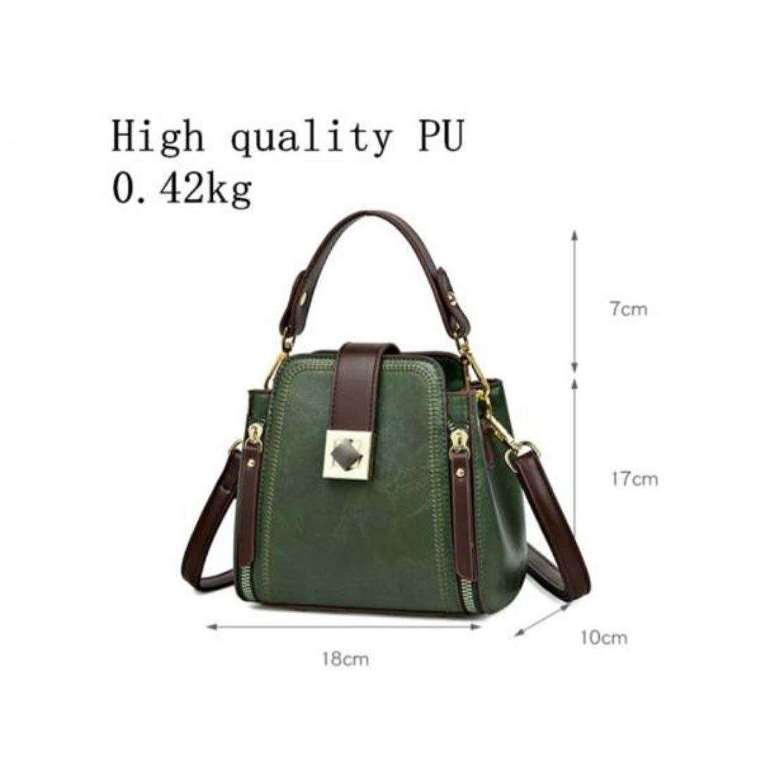 Mini Handbag  - High Quality Vintage Leather