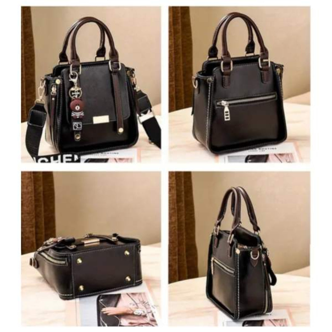 Small Handbag  - High Quality Vintage Leather