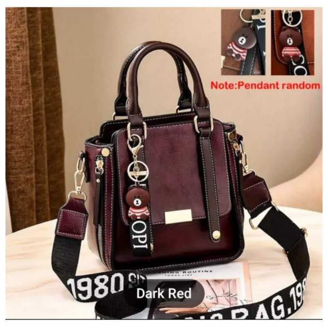 Small Handbag  - High Quality Vintage Leather
