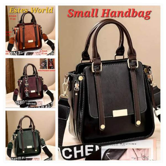 Small Handbag  - High Quality Vintage Leather