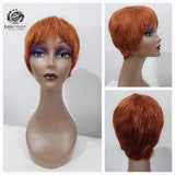 Short Pixie Cut Wig Human Hair