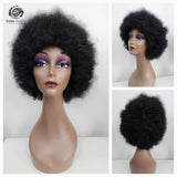 Short Synthetic Afro Wigs