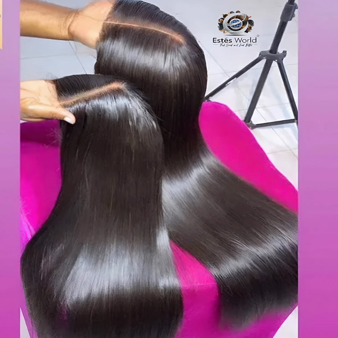 Straight Vietnamese Remy Human Hair Wig, 250% Density HD Lace Wig