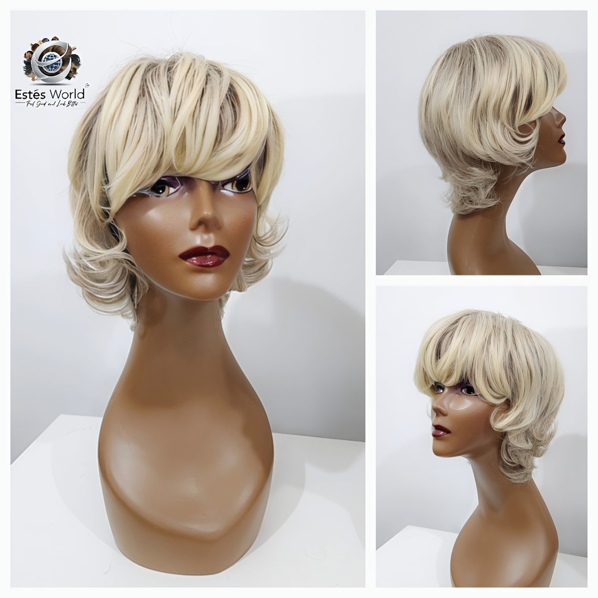 Short Curly Synthetic Wig