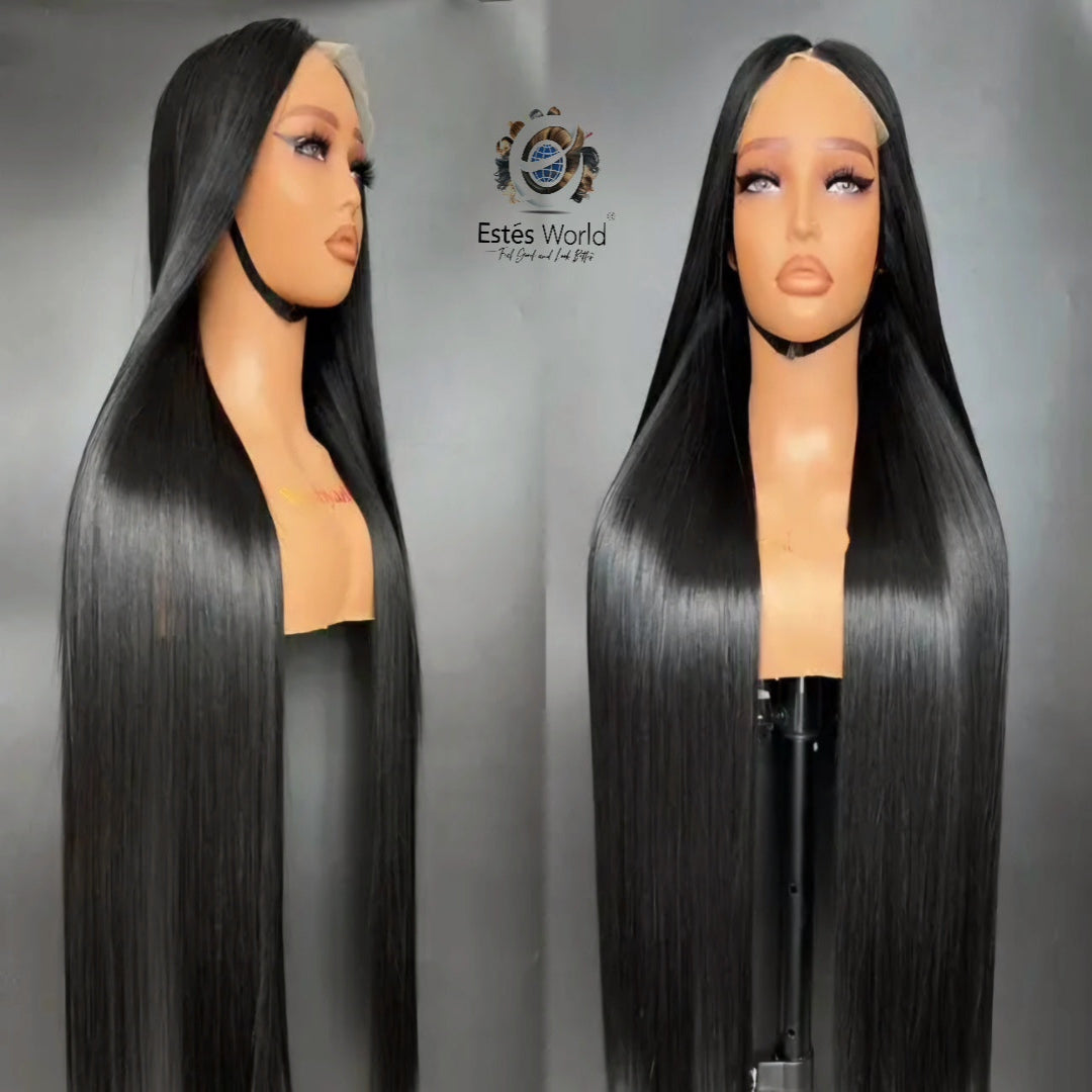 Straight Vietnamese Remy Human Hair Wig, 250% Density HD Lace Wig