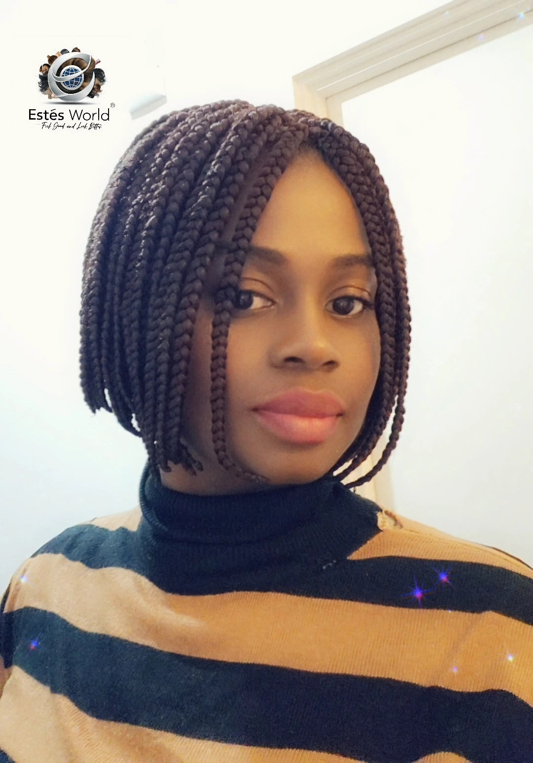 Short Bob Box Braided Wigs