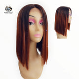 Short Bob Ombre Brown