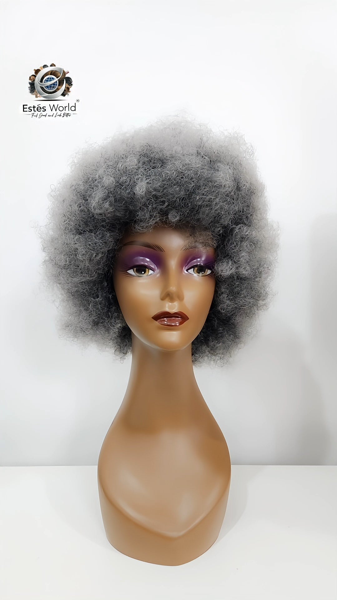 Short Synthetic Afro Wigs