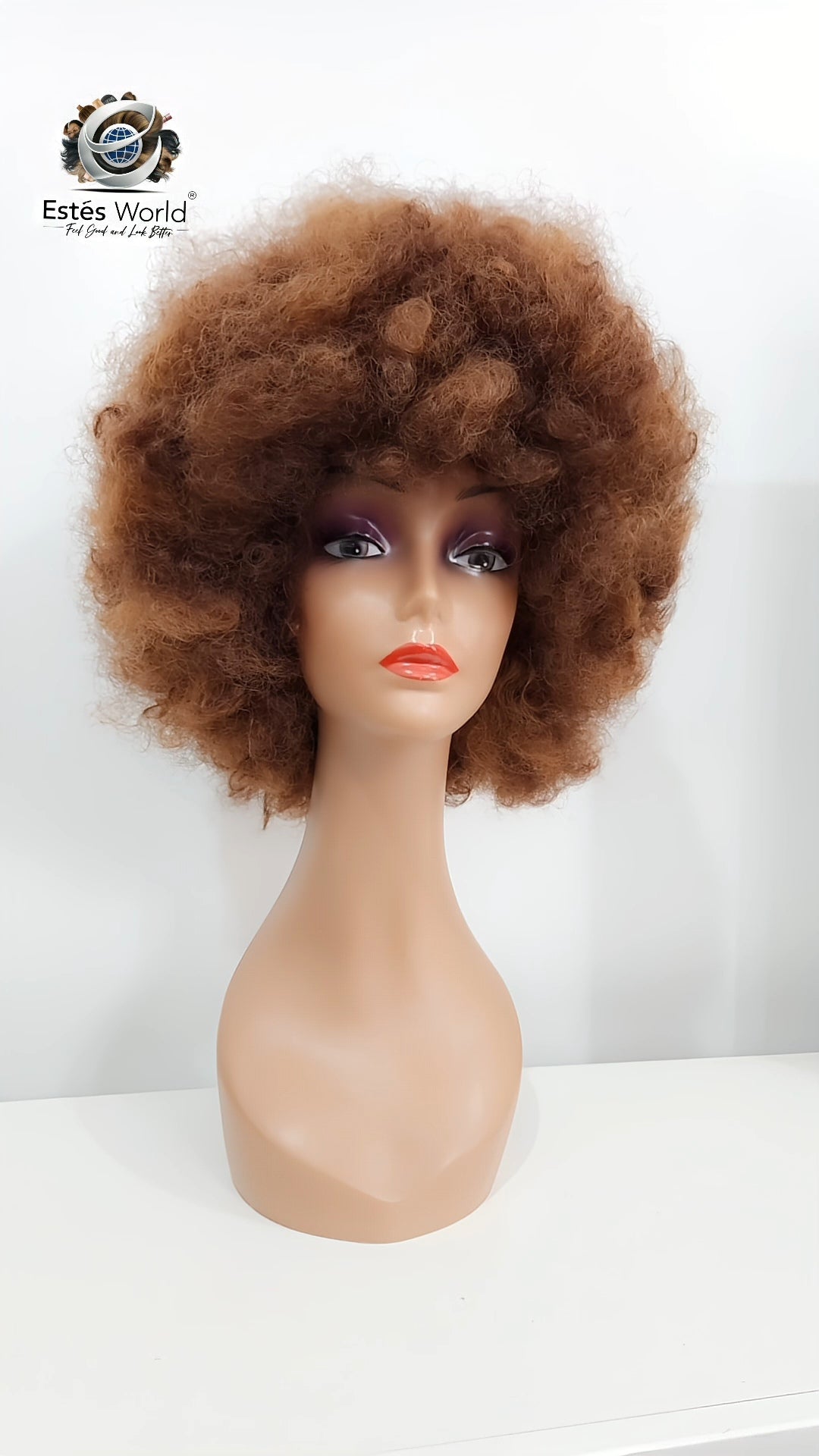 Short Synthetic Afro Wigs