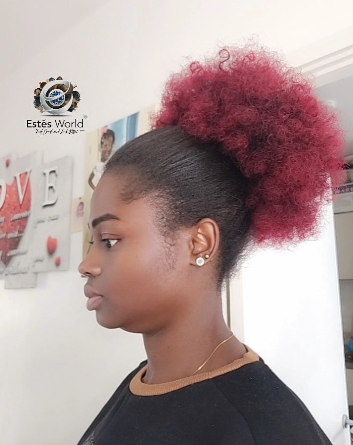 Afro Puff Drawstring Ponytail