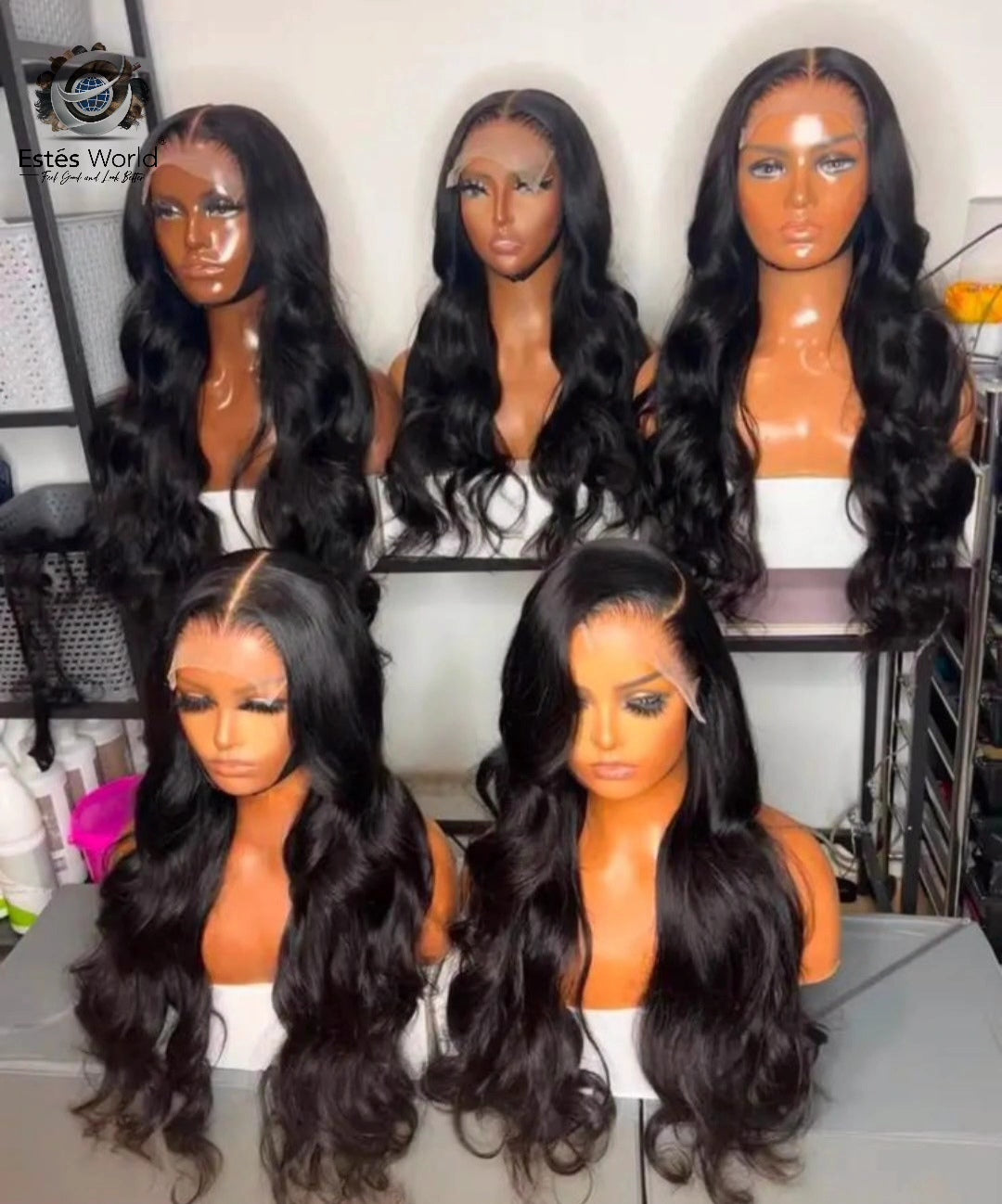 Vietnamese Virgin Human Hair Wig, Frontal Transparent Lace